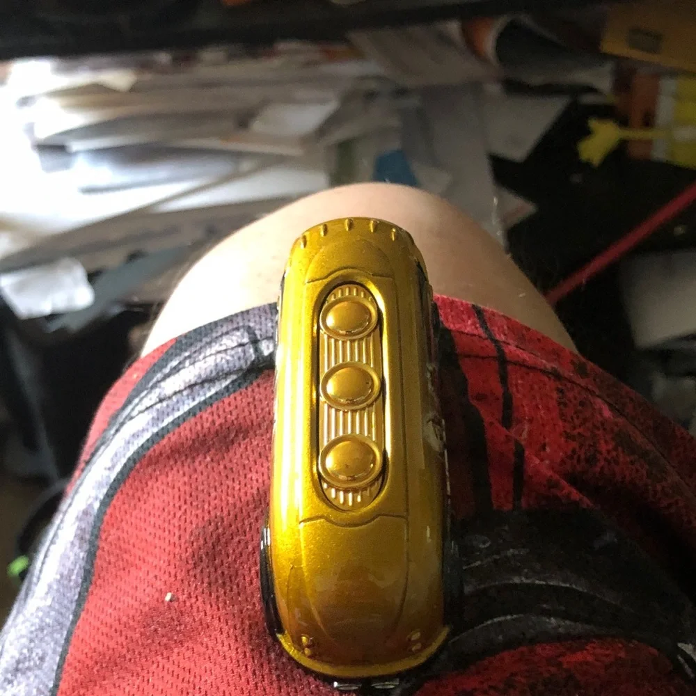 Gold Toy Limo Car
